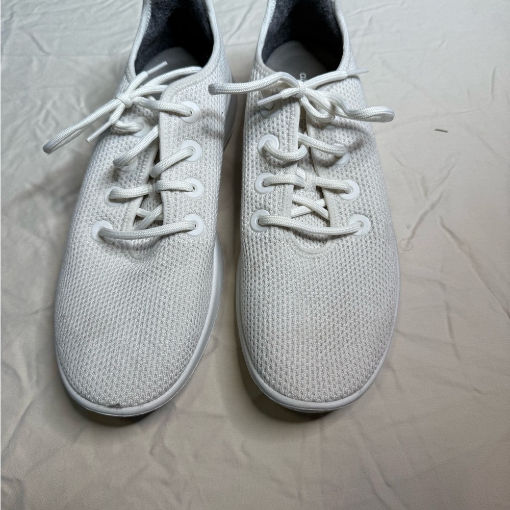 Allbirds Men's White Knit Sneakers